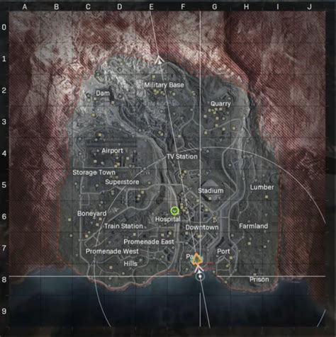 Complete Call of Duty Warzone Map Revealed; Includes Markers, Locations ...