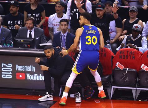 Drake at the 2019 NBA Finals | Barack Obama and Drake at the 2019 NBA ...