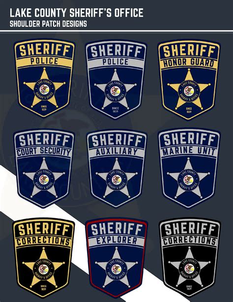 Sheriff's Office Employee Designs New Patch for Uniforms | Libertyville, IL Patch