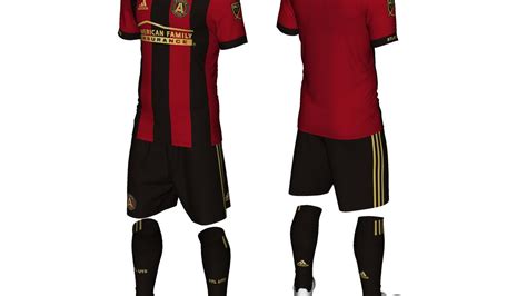 Atlanta United unveils uniform, goes with stripes (SLIDESHOW & VIDEO) - Atlanta Business Chronicle