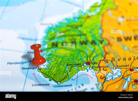 Map Of Stavanger Norway - Cities And Towns Map