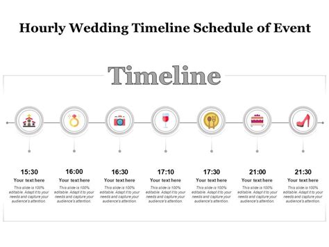 Wedding Timeline Template Excel For Your Needs