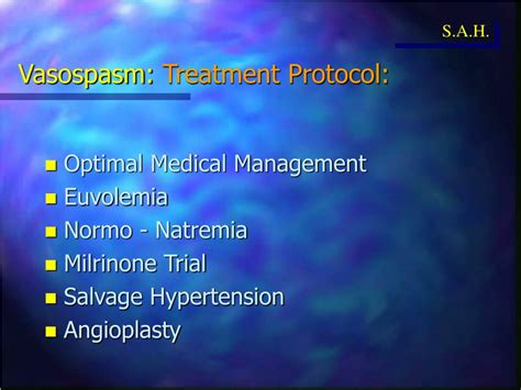 PPT - Medical Management of Cerebral Vasospasm PowerPoint Presentation - ID:3369257