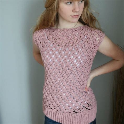 Crochet Lace Top - Etsy