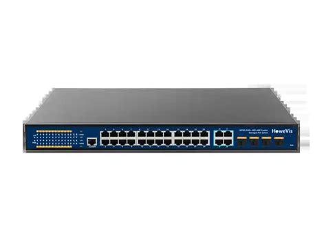 Industrial Gigabit Managed Ethernet PoE Switch, 24 Ports PoE+, 4 Ports Combo Uplink, switch rj45 ...