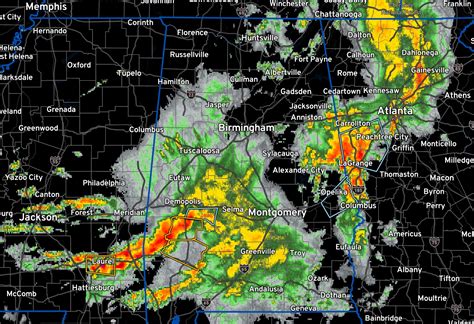 A Look at the Alabama Weather Situation at 3:30 a.m. : The Alabama ...