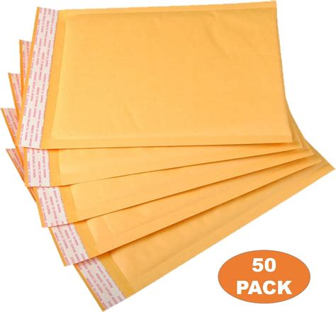 Amazon.com : OfficeKit Kraft Bubble Mailers #6 12.5X19 Inches Shipping Padded Envelopes Self ...