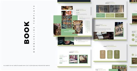 Item: Book - Google Slides Template - shared by G4Ds