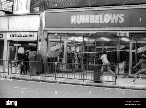 Brixton Riots London1985 Stock Photo - Alamy