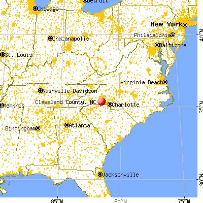 Cleveland County, North Carolina detailed profile - houses, real estate, cost of living, wages ...