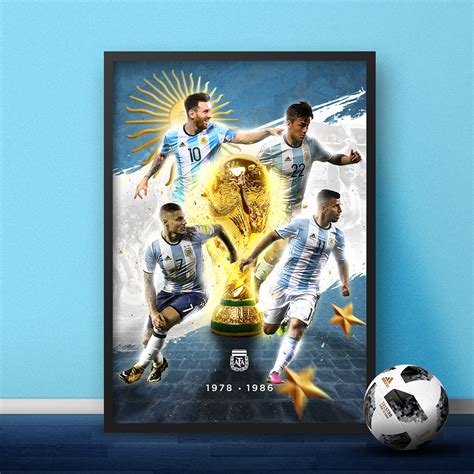 FIFA World Cup 2018 Posters - ARG BRA GER on Behance