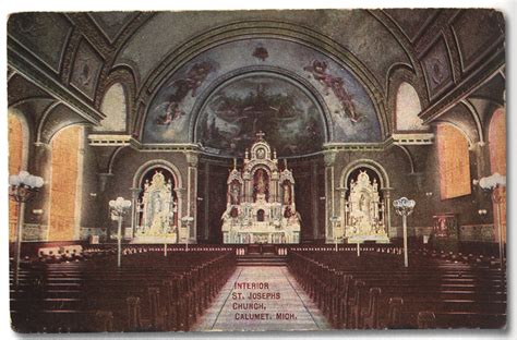 St. Joseph’s Catholic Church (Interior) — Copper Country Architects