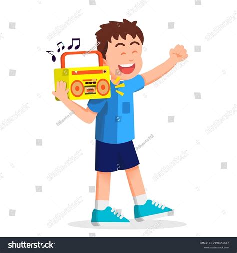 Kid Listening Radio: Over 803 Royalty-Free Licensable Stock Vectors ...