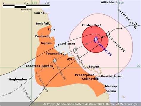 TROPICAL CYCLONE ADVICE NUMBER 25 HAS... - Townsville Storms