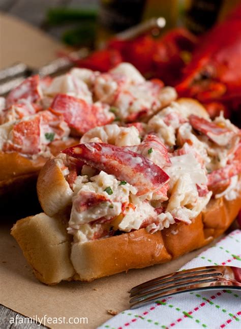 New England Lobster Roll - A Family Feast