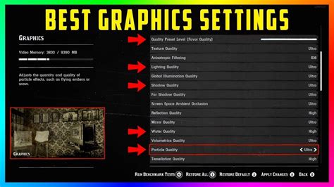 Red Dead Redemption 2 MAX Graphics Settings - Changes You NEED To Make For The BEST Graphics ...