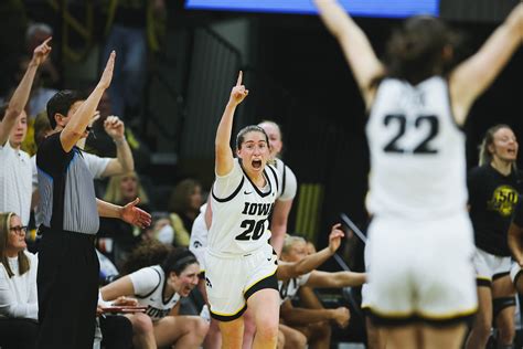 No. 16 Iowa tops No. 10 Iowa State women's basketball in a rivalry ...