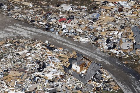 Sturm zerlegt in den USA Häuser