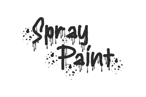 Spray Paint Font | NihStudio | FontSpace