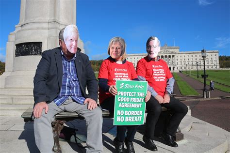 Brexit protest at Stormont | 'Boris, Theresa & Jacob' joined… | Flickr