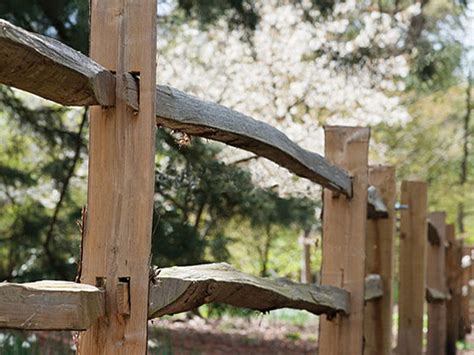 Split Rail Fencing For A Rustic Look – Marian Boswall Landscape Architects