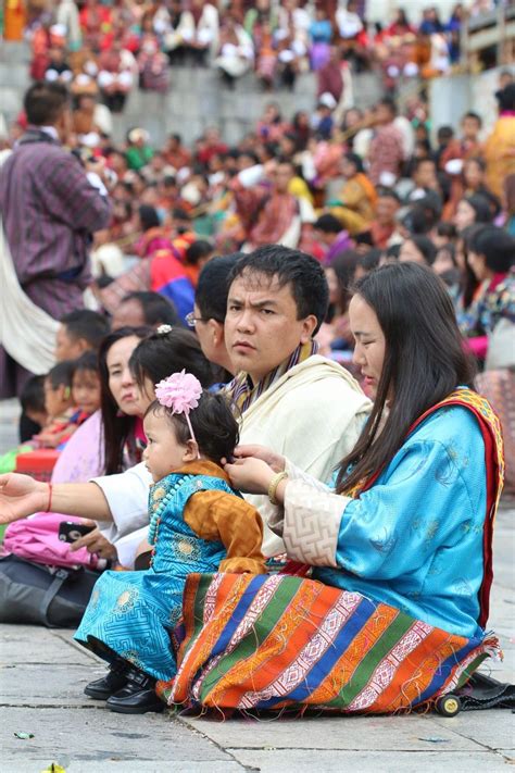 People in Bhutan usually do not mind being photographed as long as you ask their permission ...