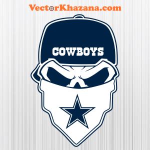 Dallas Cowboys Skull Svg Png online in USA