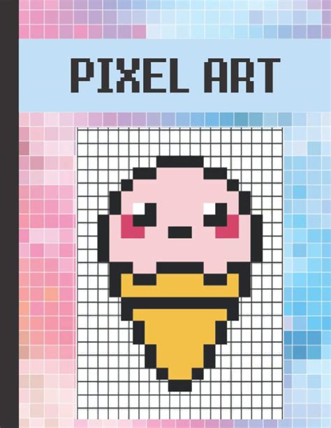 Buy PIXEL ART: Cahier de dessin ou carnet de notes quadrillés. Cahier de dessin pixel art (pour ...