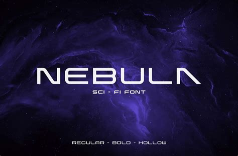 Nebula Futuristic Font