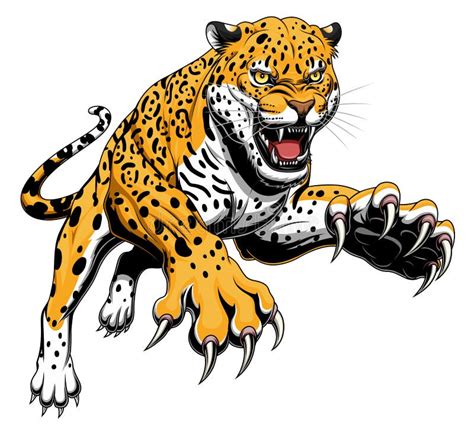 Jaguar Mascot Svg