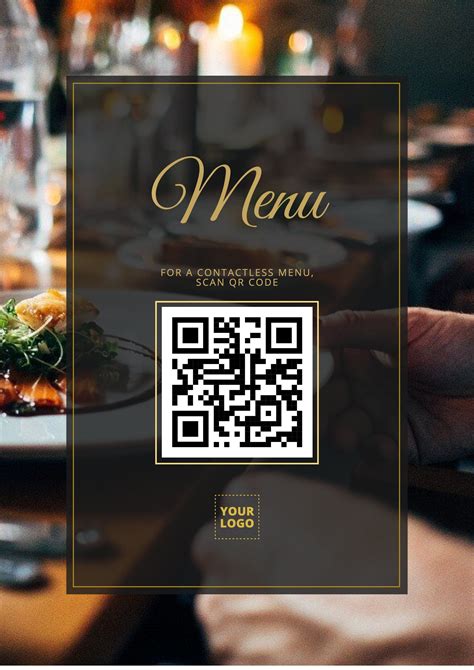 Editable professional QR code template | Graphic design business card, Coding, Restaurant menu ...