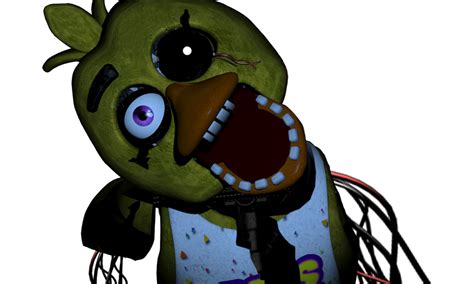 Withered FnaF 1 Chica Jumpscare by BlackFoxPixels on DeviantArt