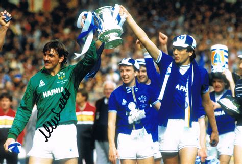 Signed Neville Southall Everton 1984 FA Cup Final Photo - Its Signed ...