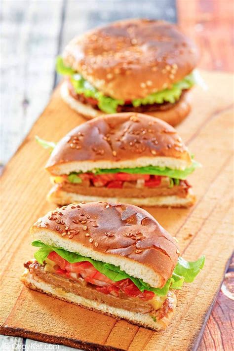 Burger King Impossible Whopper - CopyKat Recipes