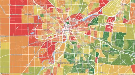 Dayton, OH Property Crime Rates and Non-Violent Crime Maps | CrimeGrade.org