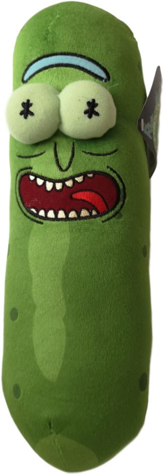 Download Pickle Rick Plush Toy | Wallpapers.com