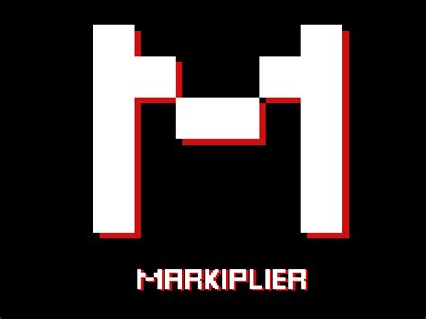 White and Red Markiplier Logo by Creepypasta81691 on DeviantArt