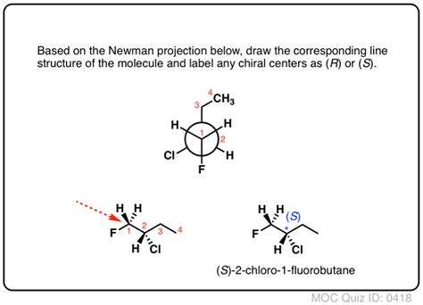 Newman Projection of Butane (and Gauche Conformation)