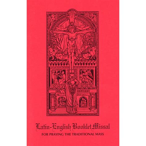 Latin-English Booklet Missal | The Catholic Company®