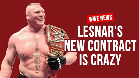 Brock Lesnar's HUGE New WWE Contract Revealed, 42% OFF