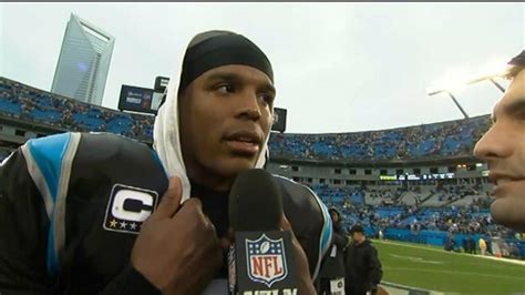 Cam Newton postgame interview