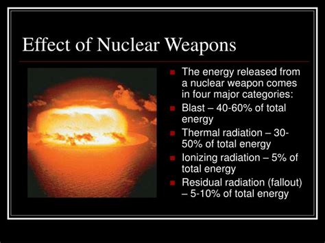 PPT - Nuclear Weapons PowerPoint Presentation - ID:463031
