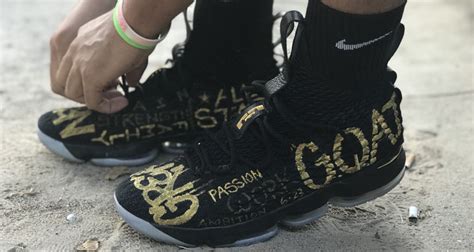 Custom Nike LeBron 15s Honor the King's Legacy | Nice Kicks