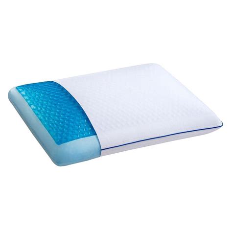 Sleep Innovations Cool Gel HD Memory Foam Pillow-G-PIL-93875-BP-WHT - The Home Depot