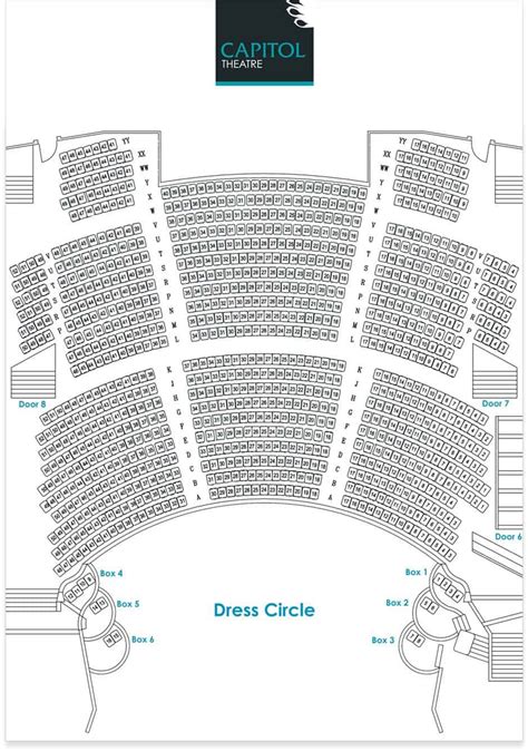 The Capitol Theatre - Melbourne, Parking & Seating Plan