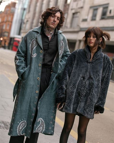 Oli Sykes with his wife Alissa Salls at London Fashion Week | London ...