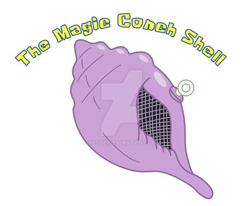 Spongebob's Magic Conch Shell by 90sOE on DeviantArt