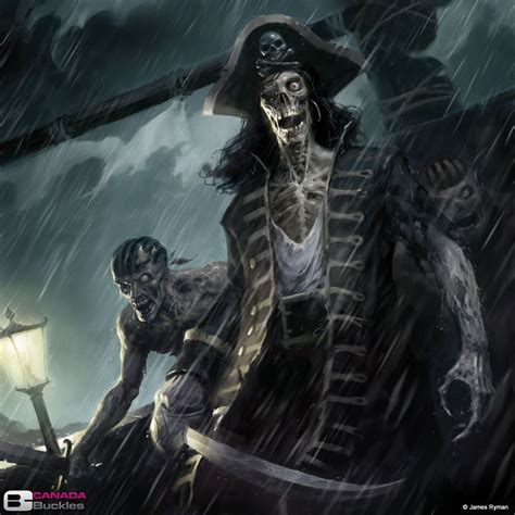 Zombies/skeletons, undead pirates. monster art. | Pirate art, Undead, Zombie art