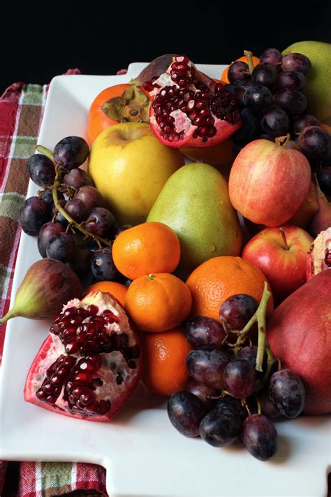 Winter Fruit Tray - a Simple Holiday Dessert - Good Cheap Eats