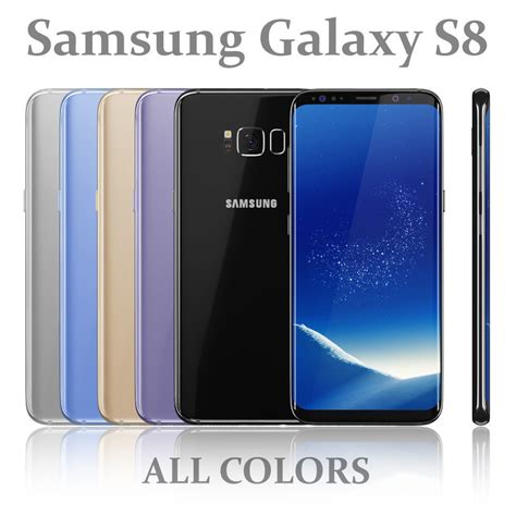 Samsung Galaxy S8 All colors 3D model | CGTrader